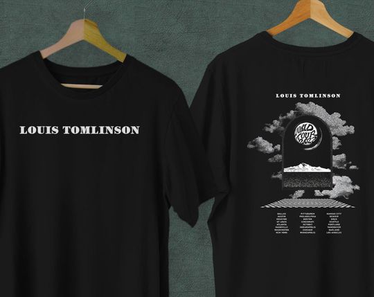 Discover Louis Tomlinson World Tour Globe Shirt, Louis Tomlinson World Tour 2022 Shirt