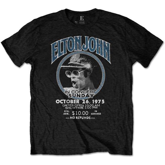 Discover Elton John Eco-Tee: Live In Concert