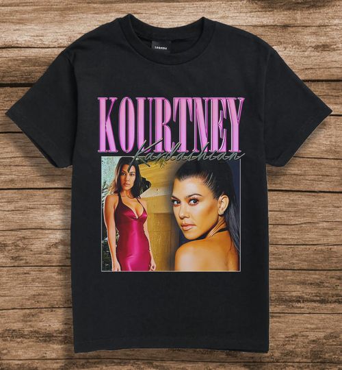 Discover Kourtney Kardashian Vintage Unisex T-Shirt - Sweatshirt - Hoodie - BBeeClothing.