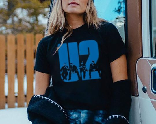 Discover Unisex U2 Band Shirt, U2 Band Tee, Classic Rock, 90s Shirt