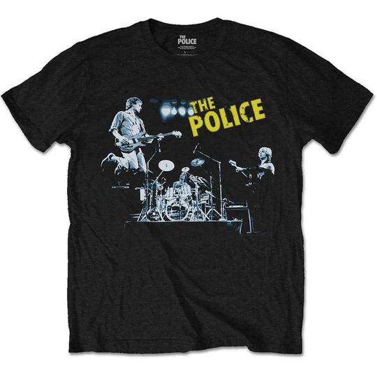 Discover The Police Unisex Tee: Live