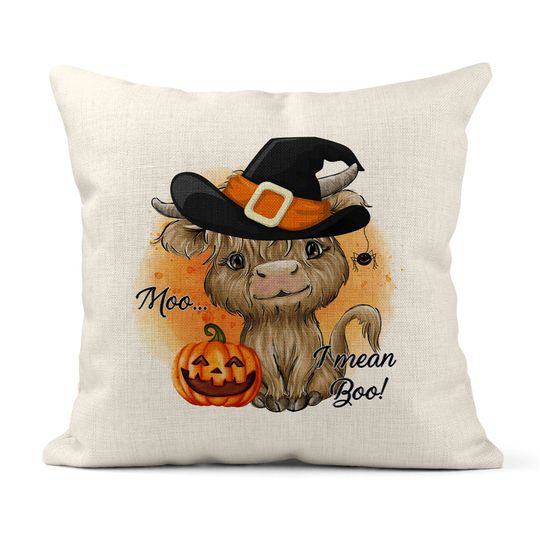 Discover Halloween Throw Pillow