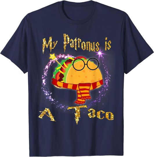 Discover My Patronus Is a Taco TShirt Magic Gifts Tacos