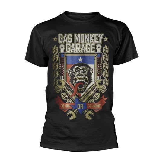 Discover Gas Monkey Garage Unisex T-shirt: Go Big Or Go Home