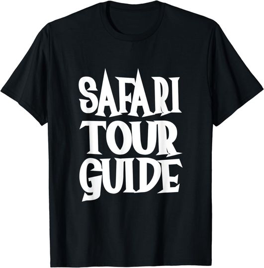 Discover Safari Tour Guide T shirt