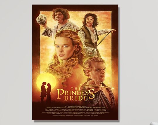 Discover The Princess Bride Movie Art Poster