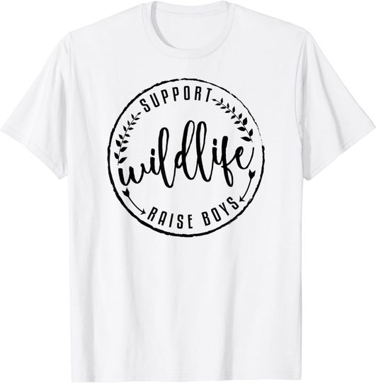 Discover Support Wildlife Raise Boys T-Shirt