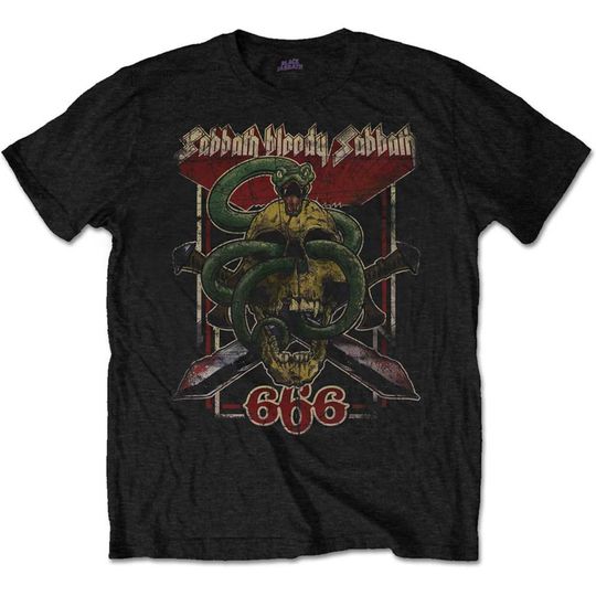 Discover Sabbath Unisex Tee: Bloody Sabbath 666