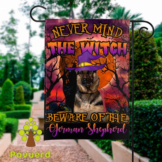 Discover German Shepherd Dog Happy Garden Flags