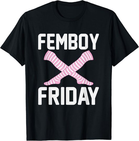 Discover Femboy Friday Crossdressing Sissy Aesthetic T-Shirt