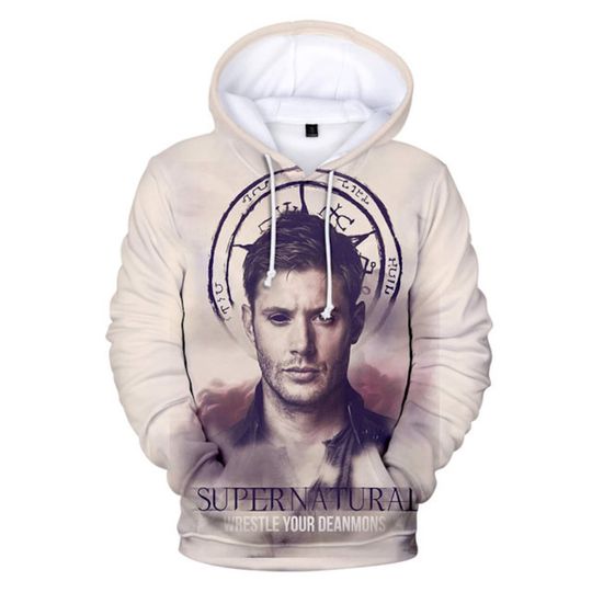 Discover Supernatural 3D Printed Hoodie