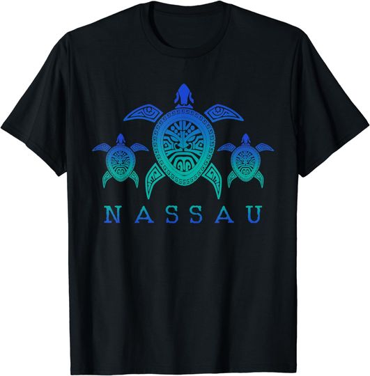 Discover Nassau Bahamas Sea Turtle Scuba Diving Gift T-Shirt