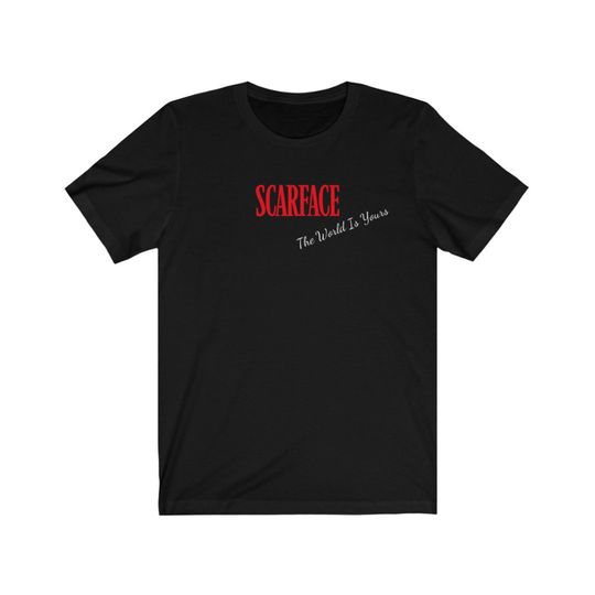 Discover Scarface The World Is Yours T-Shirt