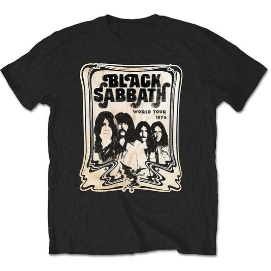 Discover Sabbath Unisex Tee: World Tour 1978