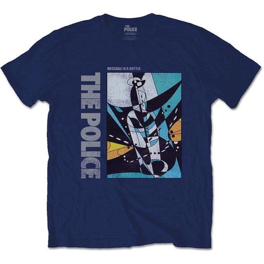 Discover The Police Unisex Tee: Message in a Bottle