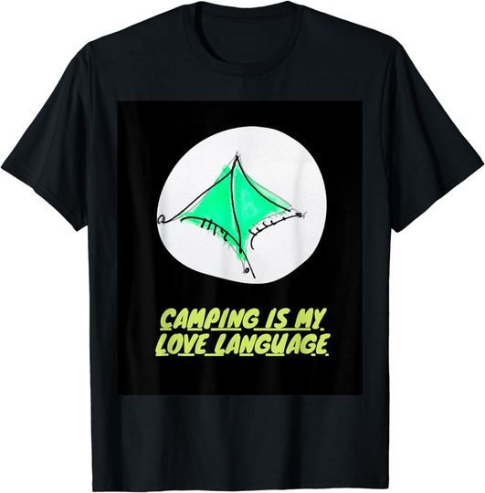 Discover Camping Is My Love Language T-Shirt