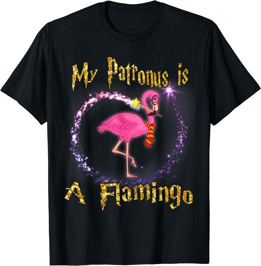 Discover My Patronus Is a Flamingo Shirt Magic Gifts