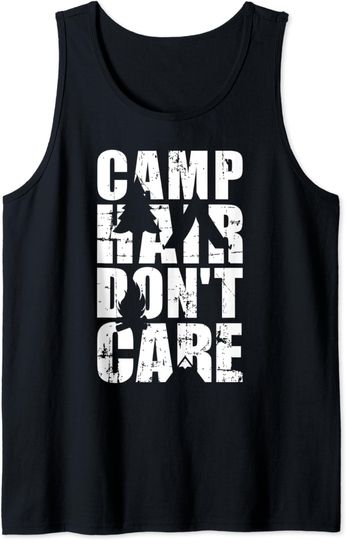 Discover Camp Hair Don't Care Tank Top