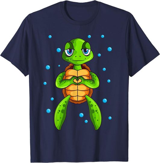 Discover Turtle Tortoise Sea Animal Women Girls Kids T-Shirt