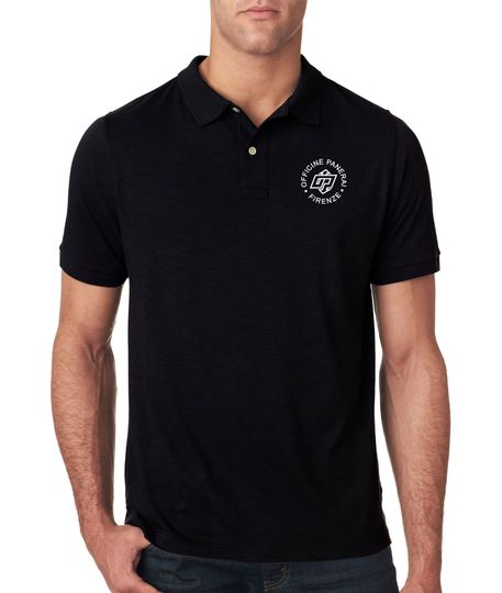 Discover OFFICINE PANERAI printed polo watch time Embroidered Polo Shirt