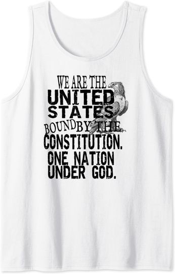 Discover We are United States, one Constitution One Nation under God. Tank Top
