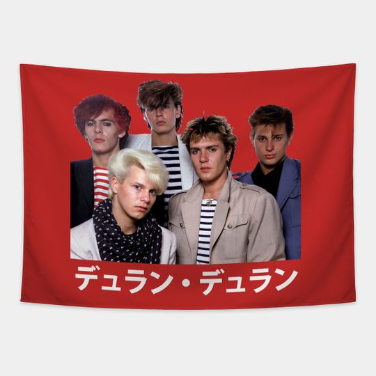 Discover Duran Duran Japanese Tapestry