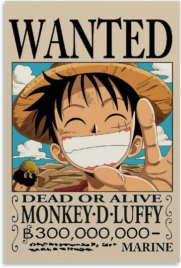 Discover One Piece Wanted Poster