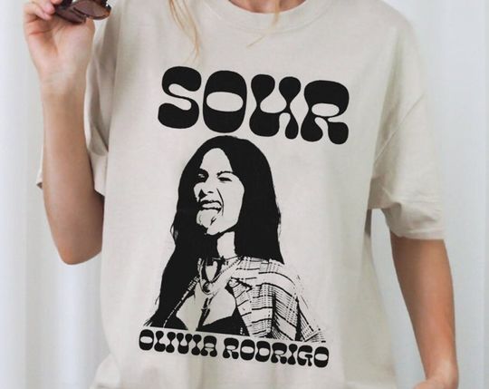 Discover Sour Olivia Rodrigo Merch Shirt from Sour Tour 2022