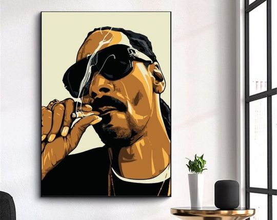 Discover Snoop Dogg, Music Singer Poster Wall Art Decor Home Decor