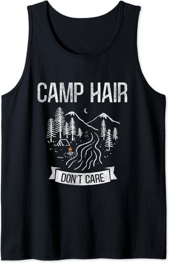 Discover Camp Hair Don't Care Camping Tank Top