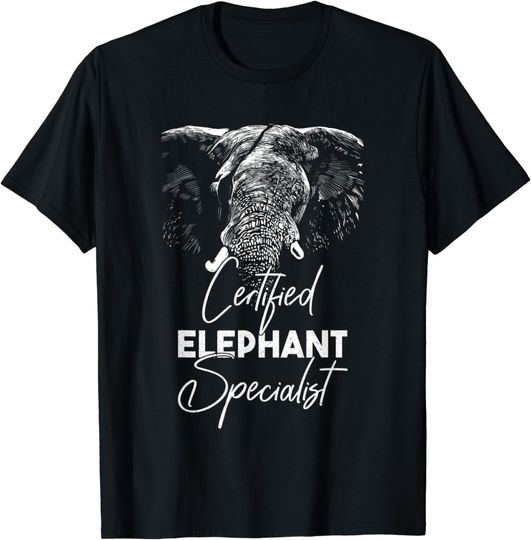Discover Certified Elephant Specialist T-Shirt