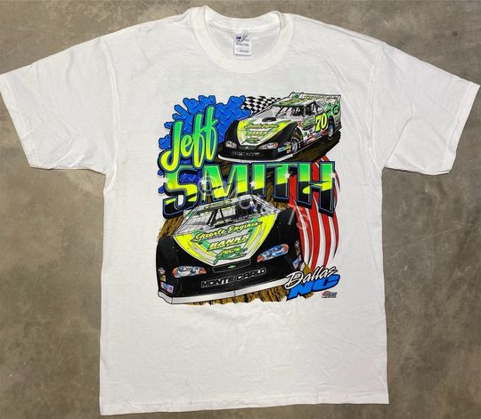 Discover 2008 NOS Jeff Smith Dirt Late Model T Shirt