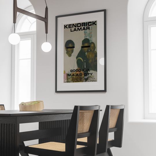 Discover Kendrick Lamar - Good Kid, M.A.A.D City Album Poster