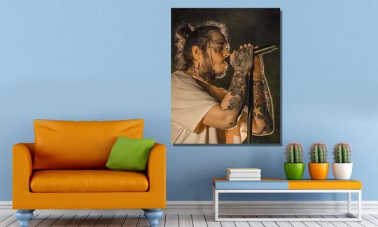 Discover Malone Art Poster, Post Malone Poster