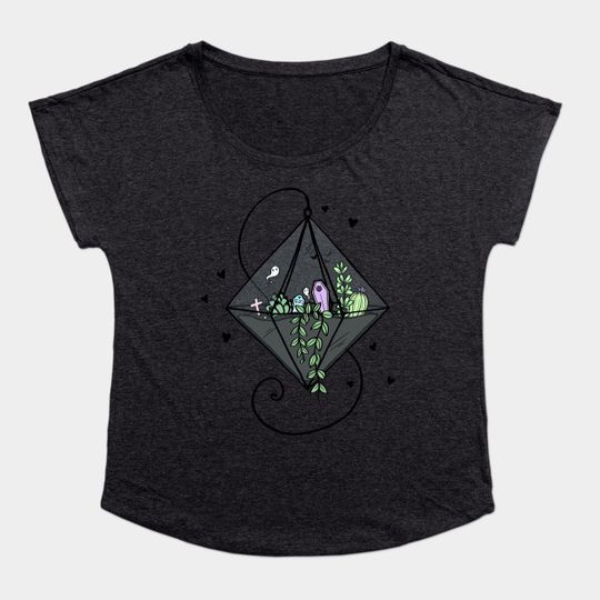 Discover Cemetarium - Colour - Terrarium - T-Shirt