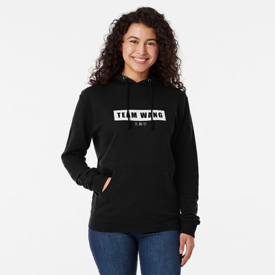 Discover TEAM WANG - Jackson Wang GOT7 Apparel Lightweight Hoodie