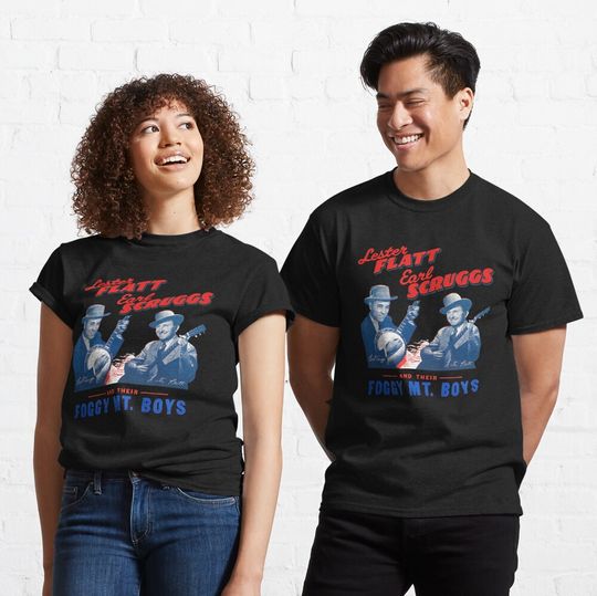 Discover Flatt and Scruggs and their Foggy Mountain Boys T-Shirt