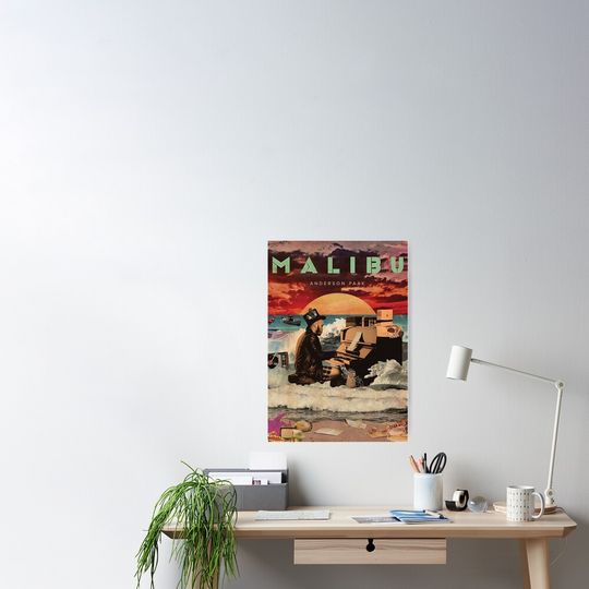 Discover Anderson Paak Malibu Poster