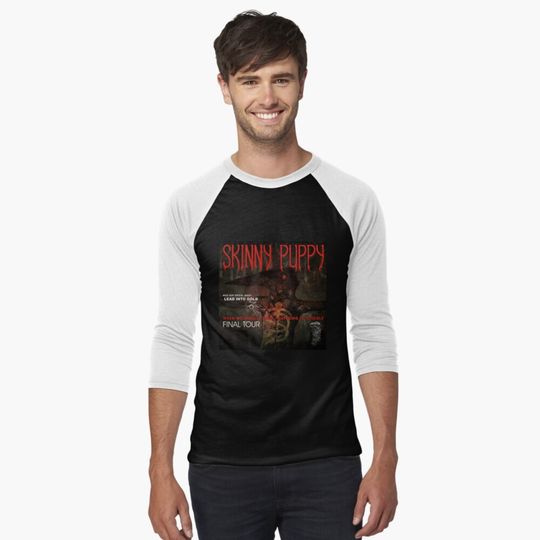 Discover Skinny Puppy Baseball Tee
