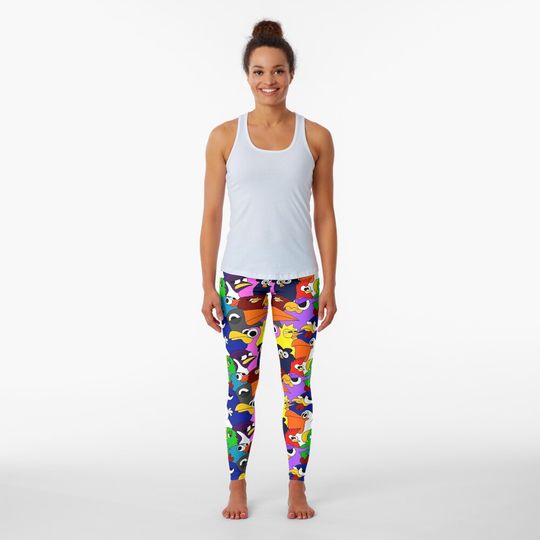 Discover Colorful Flock 2 Leggings
