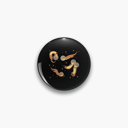 Discover Otter Space Pin