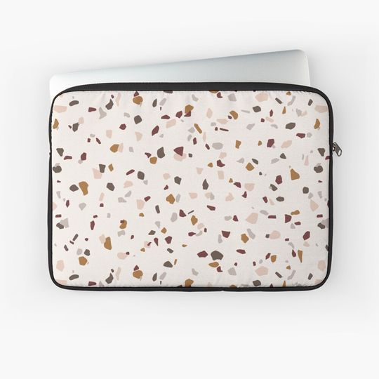 Discover Terrazzo Seamless Pattern Laptop Sleeve