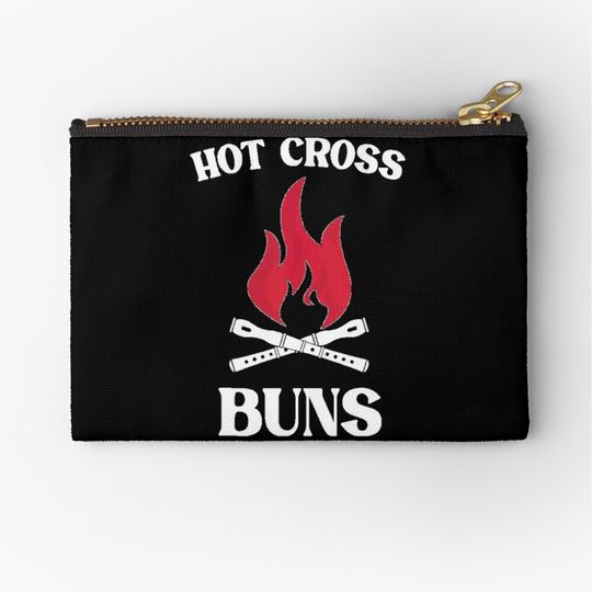 Discover hot cross buns Zipper Pouch