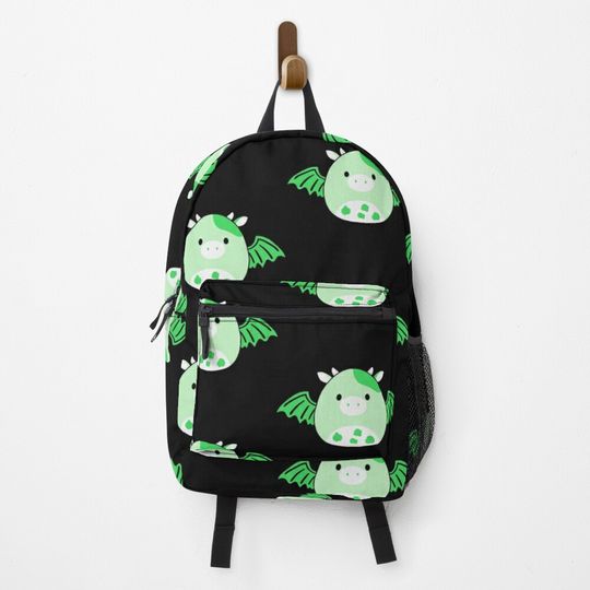 Discover green mint cow dragon Squishmallows  Backpack