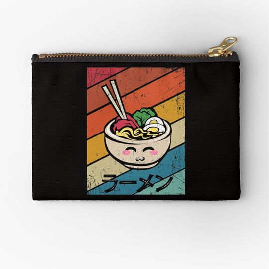 Discover Japanese Ramen Zipper Pouch