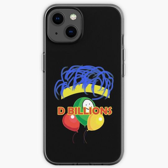 Discover D Billions Party Costume Kids Toys and Blue Hair iPhone Case