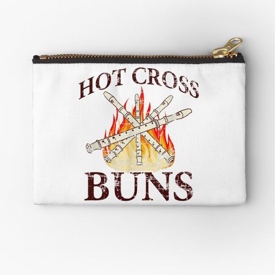 Discover Hot Cross Buns Zipper Pouch