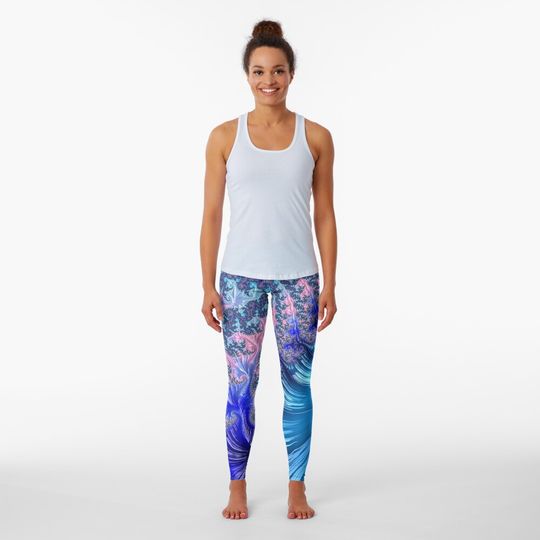 Discover Spiraling Fractal Leggings