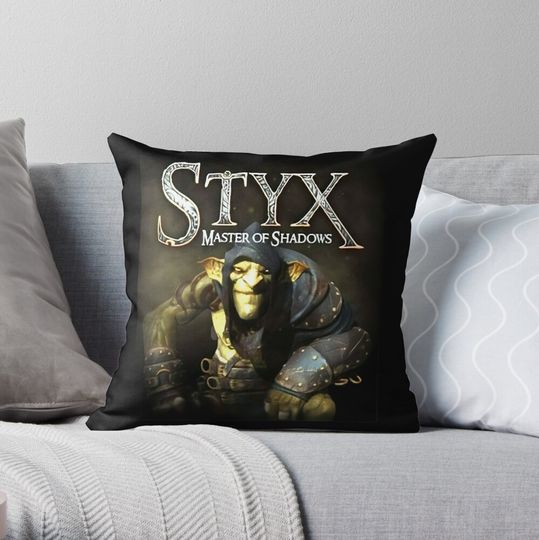 Discover Styx Throw Pillow