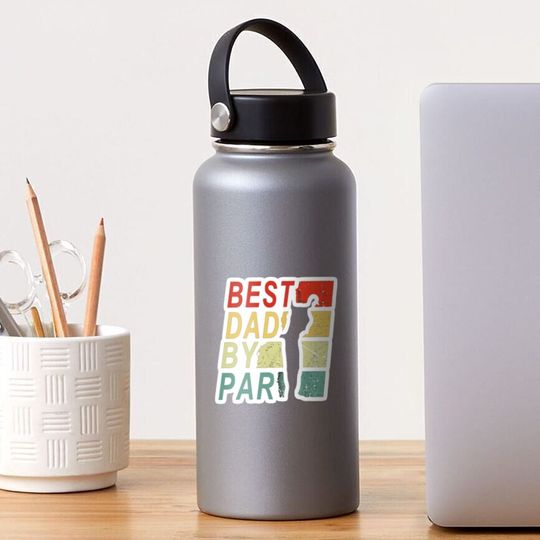 Discover Best Dad By Par Sticker